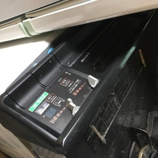 都市ガス専用ガス台、洗濯機、冷蔵庫、湯沸かしポット、カラーボックス