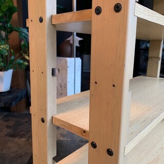 木製棚　左右70x天地91x奥行25cmの画像
