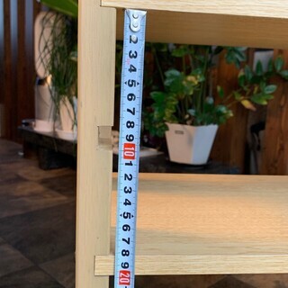 木製棚　左右70x天地91x奥行25cmの画像