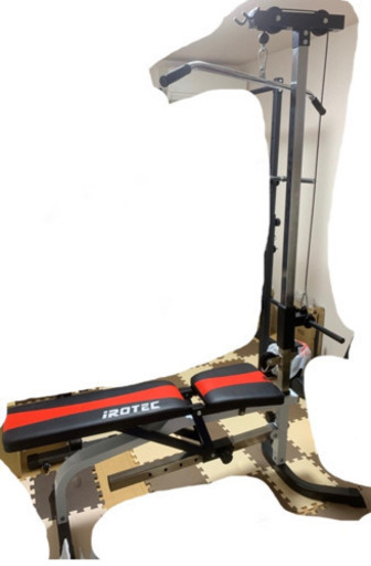 IROTEC【アイロテック】マルチポジションベンチ&専用ラットオプションセット