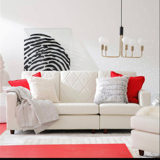 引き取り 限定 大阪 lowya ソファ コーナーソファ