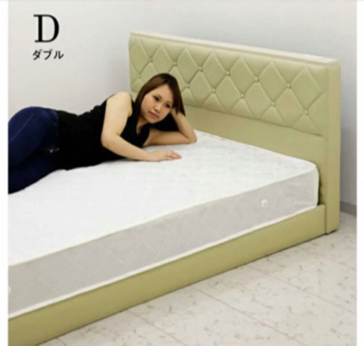 ダブルベッドフレーム【美品】