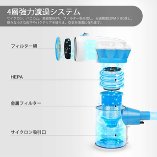掃除機 17000Pa （新品）自走式ヘッド搭載 サイクロン式の画像