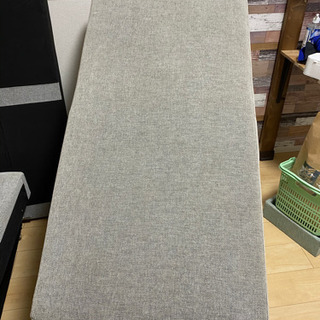 ニトリ　布張りカウチソファベッド(ノアーク GY)の画像