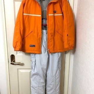 ellesse スキーウェア 150上下＋Salomon パンツ