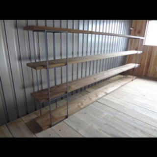 お洒落な棚　作業台など製作致します！