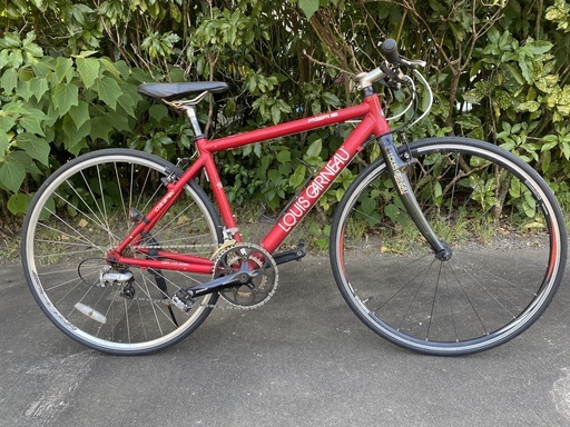 フラットバーロード ルイガノ RSR2 450mm レッド