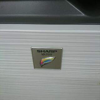 カラーコピー・FAX　複合機 SHAPE MX-3111F 中古