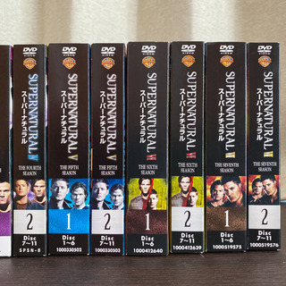 【最終値下げ】スーパーナチュラル　シーズン1〜7の画像