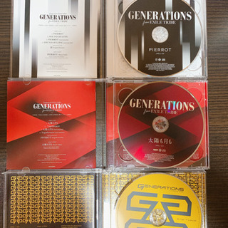 GENERATIONS FROM EXILE TRIBE CDとDVDの画像