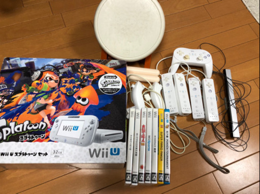 Wii U スプラトゥーンセット　他