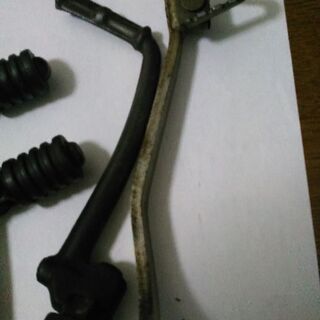 KSR1、2用　ブレーキペダル、ギアチェンジペダル、キックペダルのセットの画像