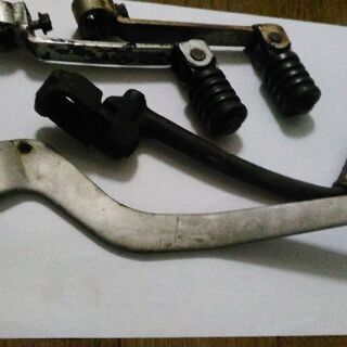 KSR1、2用　ブレーキペダル、ギアチェンジペダル、キックペダルのセットの画像