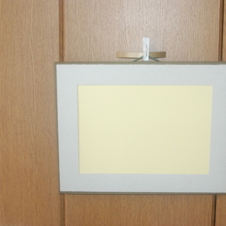 写真展示用　木製パネル(四つ切)　再利用品５枚
