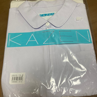 KAZEN 新品　白衣　ワンピース（白）