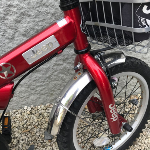 ジープ自転車　16インチ　