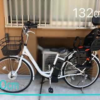 SUISUI 電動アシスト自転車 26インチ 子供乗せ付き