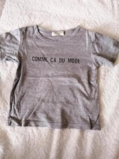 COMME CA DU MODE FILLE　Tシャツ　100cm　３枚