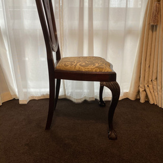 猫脚チェアの画像