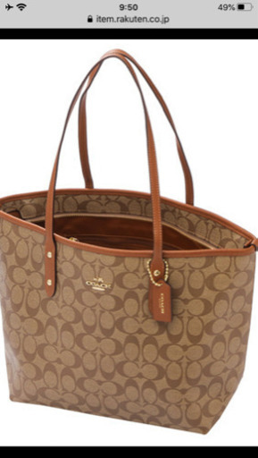 コーチトートバック