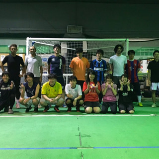 本日18時スタート💫男女mixフットサル⚽️in戸田