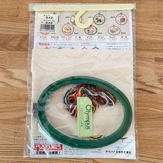 値下げ　未使用品　刺繍キット　カモの画像
