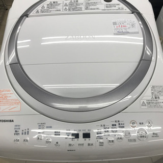 TOSHIBA AW-8V6-S 8kg 2017年製 洗濯機