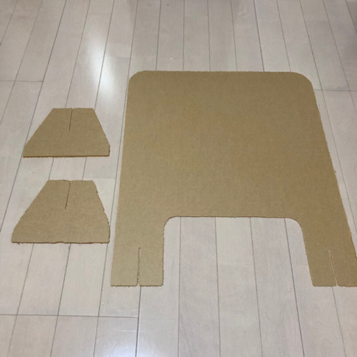 新品アクリル板 パーテーション3枚 窓付き 高さ60×幅50cm コロナ