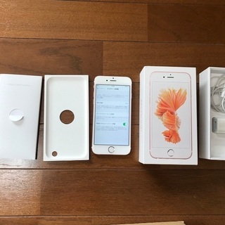 iphone6s 16GB docomo ローズゴールドの画像