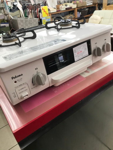 paroma IC-N36H-R 都市ガス用ガスコンロ 2017年製