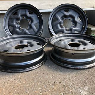 ジムニー  スチールホイール　4本の画像
