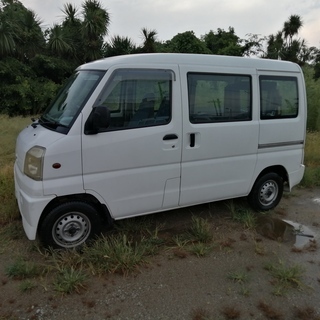 三菱ミニキャブバン 福祉車両 ウェルキャブ 実動車 車いすリフト