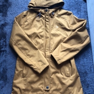 【MAMMUT】2in1 防水防風アウトドアジャケット　パンプキン・イェロー　ウィメンズの画像