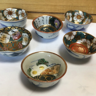 彩りお猪口  5個