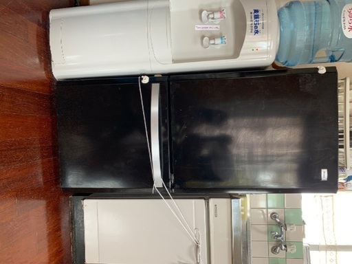 冷蔵庫138L（冷庫92L 冷凍46L） Haier  2015製 黒