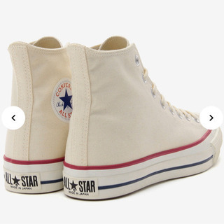 定価13,200円 converse コンバース ナチュラルホワイト スニーカーの画像