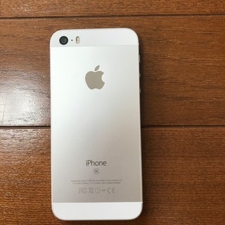 iphoneSE 32GB シルバー　SIMフリーの画像