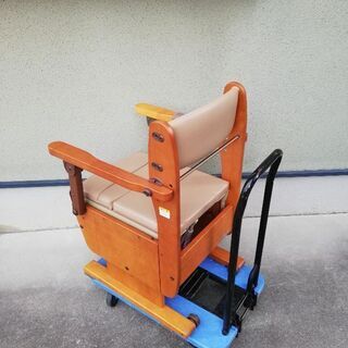 【54450円の商品】家具調 ﾎﾟｰﾀﾌﾞﾙ ﾄｲﾚ　新品未使用の画像