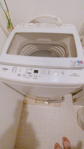 アクア 洗濯機 美品
