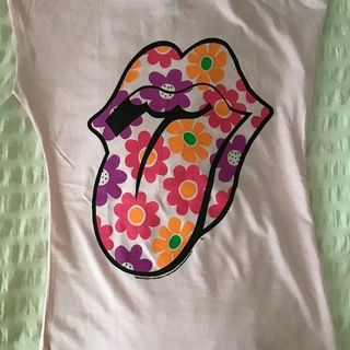 Rolling Stones　Ｔシャツ　ピンク（Ｍサイズ）未使用品の画像