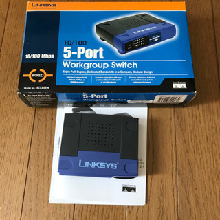 東陽町　Linksys スイッチングハブ　LANの画像