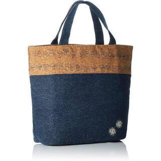 【新品】【日本全国郵送相談可】コルク×デニム 保冷バッグ M となりのトトロ ジブリの画像