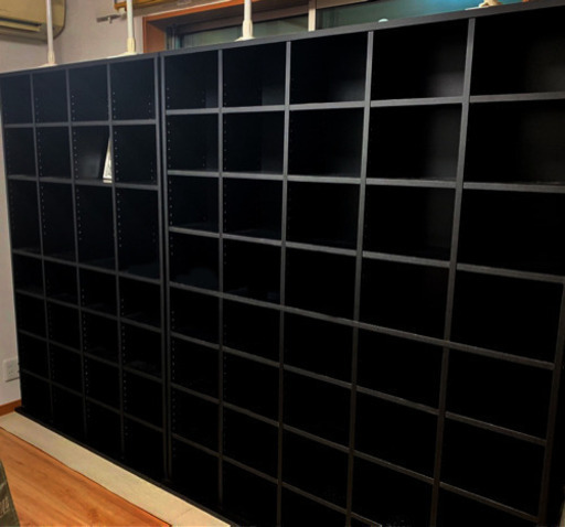 ブラック本棚　コミック本 約2,000冊　ニッセン