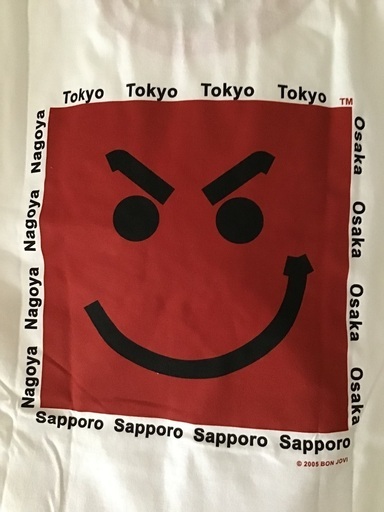 BONJOVI　Ｔシャツ（Lサイズ）未着用品