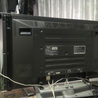 プラズマテレビ43インチ　パイオニア　テレビ台付きの画像