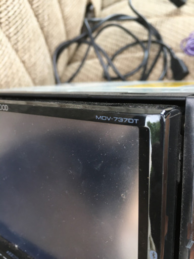 ケンウッド KENWOOD 彩速ナビ MDV-737DT フルセグ/Bluetooth/DVD/CD/SD/USB
