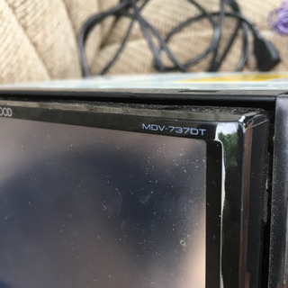 ケンウッド KENWOOD 彩速ナビ MDV-737DT フルセグ/Bluetooth/DVD/CD/SD/USB