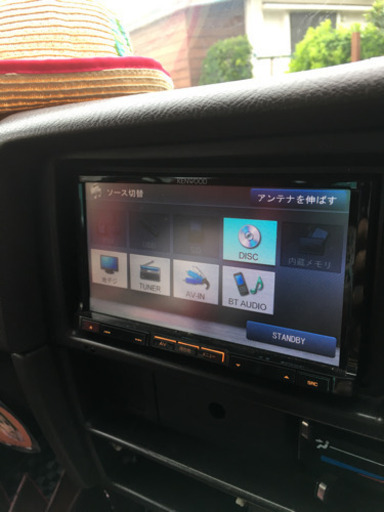 ケンウッド KENWOOD 彩速ナビ MDV-737DT フルセグ/Bluetooth/DVD/CD/SD/USB