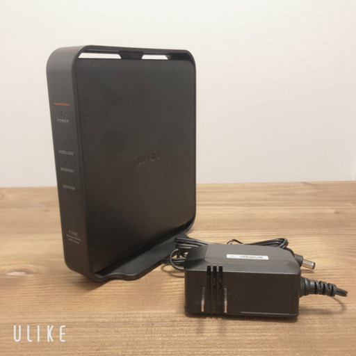 ほぼ未使用　BUFFALO WiFi 無線LAN ルーター WSR-1166DHPL/N