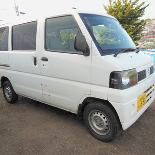 日産　三菱　軽バン　クリッパー４WD　AT　平成２２　車検あり令...